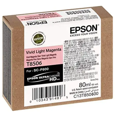 Tusz Epson SureColor  do  SPC-P800  | 80 ml | photo light magenta